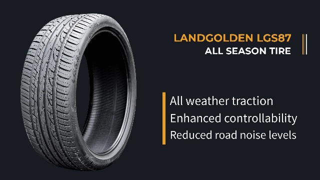 Amazon.com: Set of 4 (FOUR) Landgolden LGS87 All-Season Truck/SUV